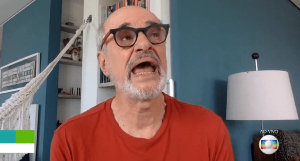 Marcos Caruso surge aos prantos na Globo e motivo é revelado: "Cinco quadras"