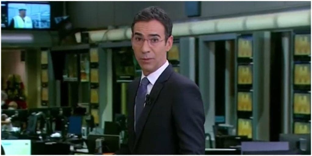 Globo escala César Tralli para substituir Maju Coutinho e ele assume JH