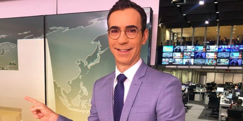 César Tralli, substituindo Maju, tem salário chocante vazado
