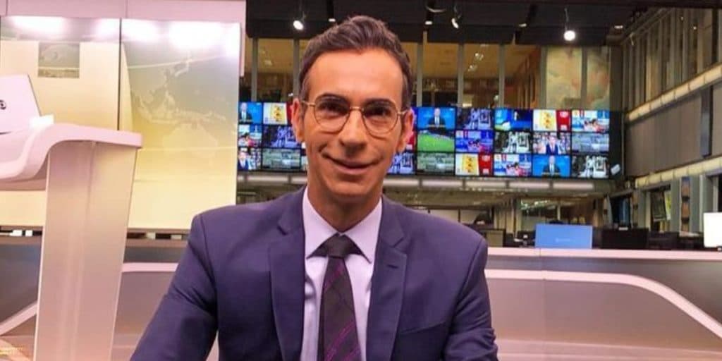 Tralli revela que Ticiane não concordava com horário de trabalho do jornalista