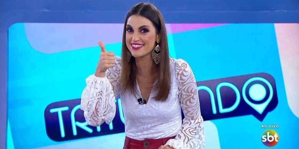 Por que Chris Flores foi tirada do Triturando do SBT, mesmo emplacando na audiência?