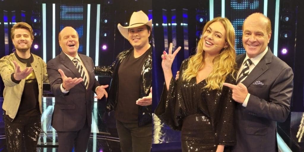 Bárbara Heck e Conrado e Aleksandro participam do Mega Senha desta semana