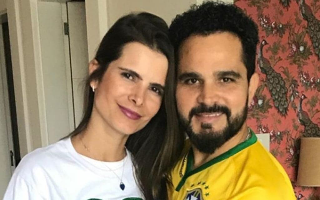 Esposa de Luciano Camargo comemora fim de isolamento