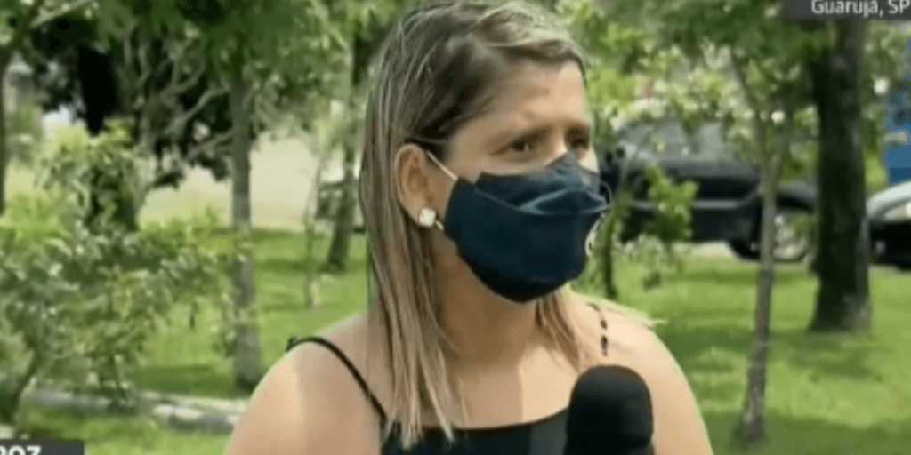 Entrevistada passa mal em jornal da Globo, precisa ser acudida e preocupa apresentadora: "Sem entender"
