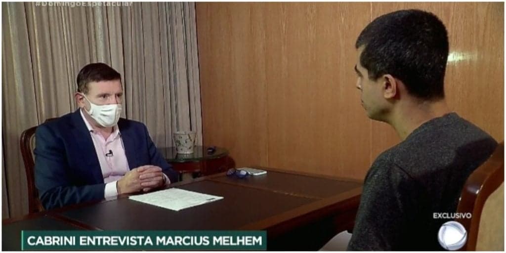 Marcius Melhem fala com Cabrini na Record, expõe mensagens bomba e dispara: "Expor a Dani Calabresa"