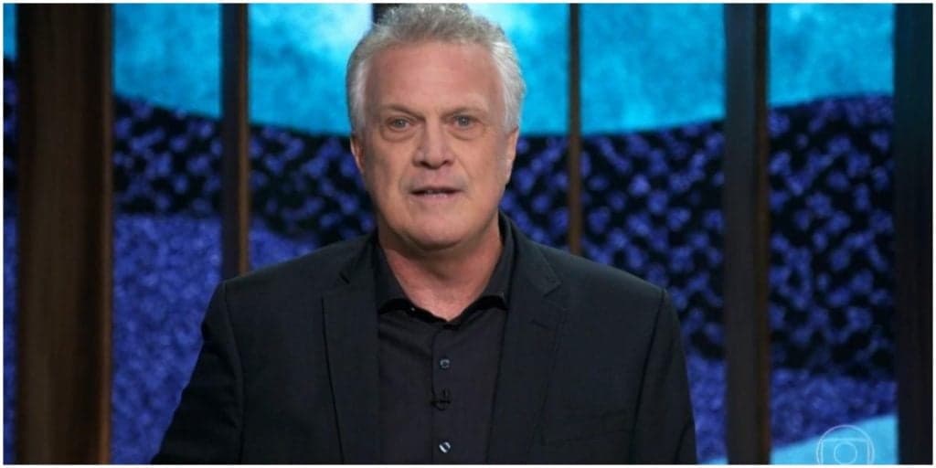 Pedro Bial se emociona com fim de mais uma temporada de programa na Globo