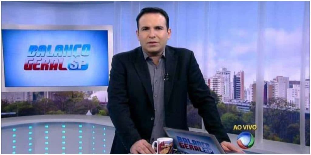 Reinaldo Gottino se enfurece na Record e rouba a cena