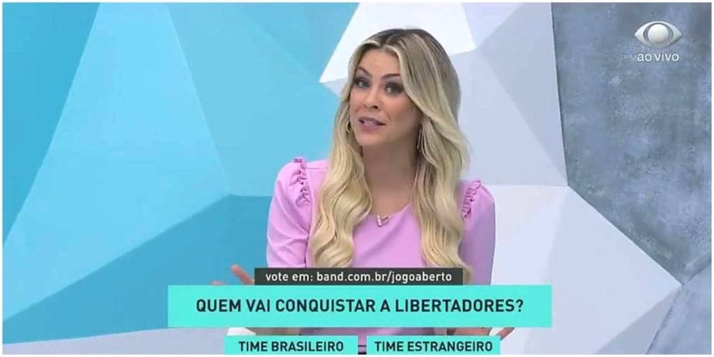 Renata Fan quebra protocolo na Band, dispara voz ao vivo e é detonada: "Tem que ter coragem"