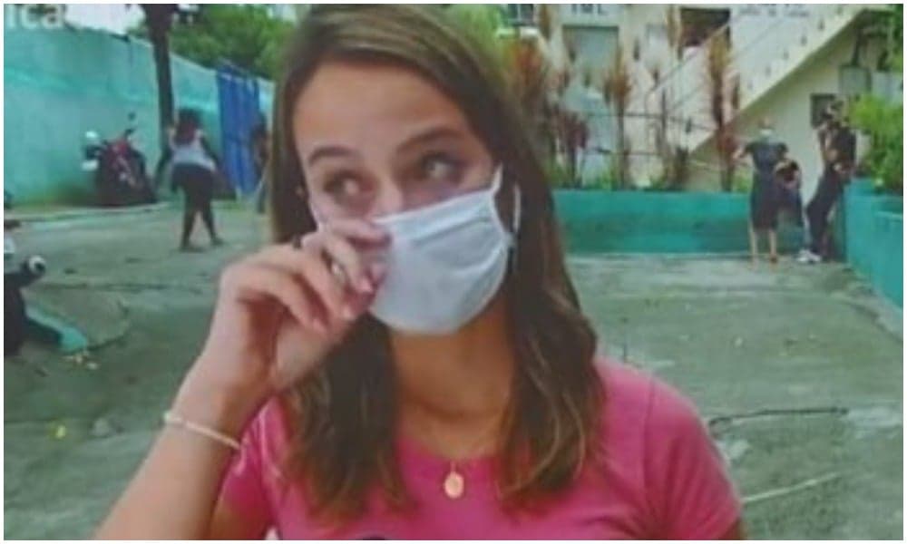 Repórter da Globo vai aos prantos ao vivo e âncora fica revoltada com descasco: "É mais do que triste"