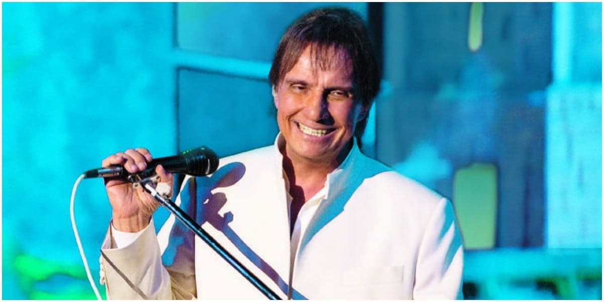O cantor Roberto Carlos no especial de Jerusalém - Foto: Reprodução