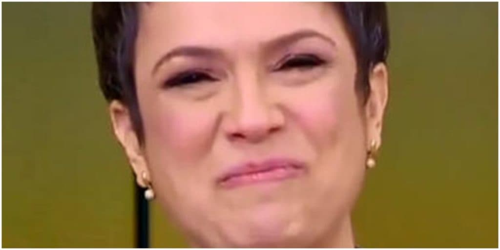 Sandra Annenberg já foi flagrada aos prantos na Globo
