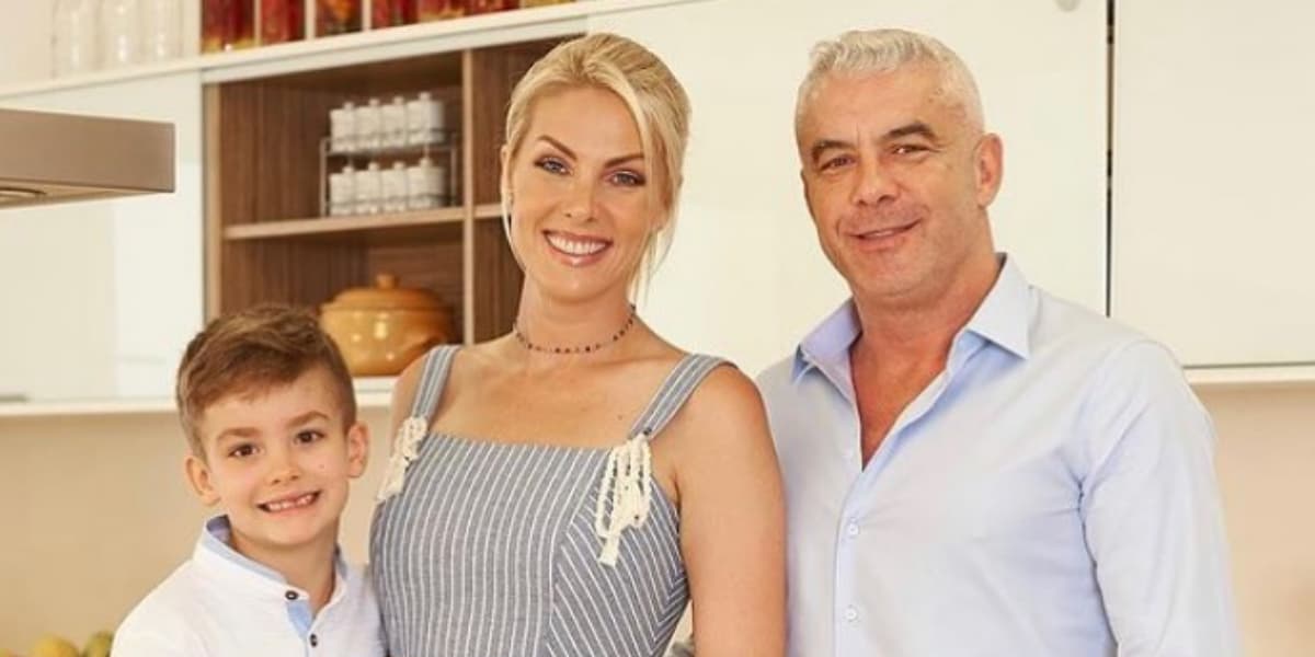 Ana Hickmann, Alexandre Correa e Alexandre (Reprodução)
