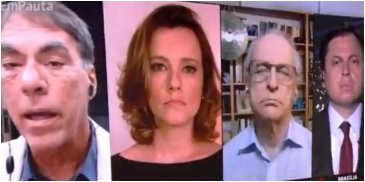 Jornalistas da GloboNews discutiram ao vivo (Foto: Reprodução) Jornalistas da GloboNews discutiram ao vivo (Foto: Reprodução)