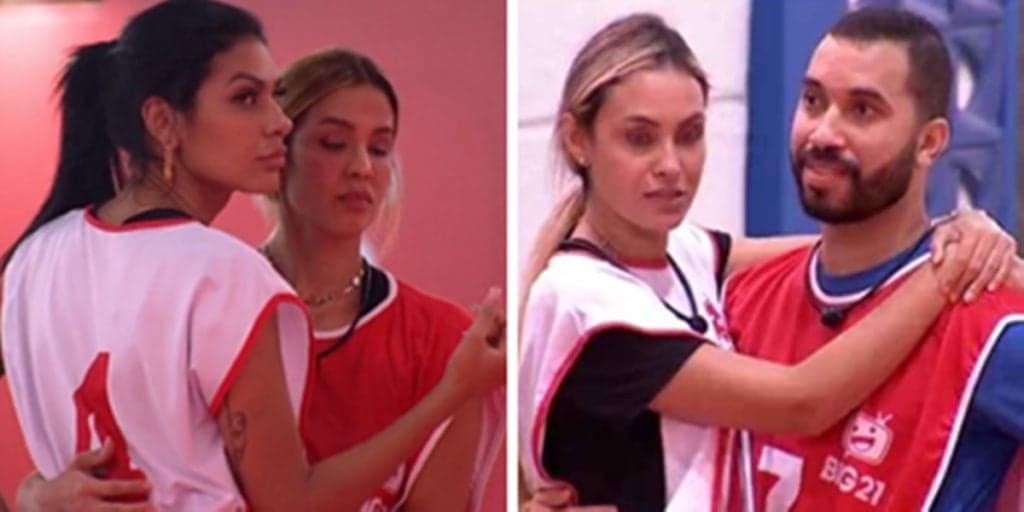 BBB21: Gilberto e Kerline protagonizam primeira briga do reality durante prova: "Não tô de palhaço"