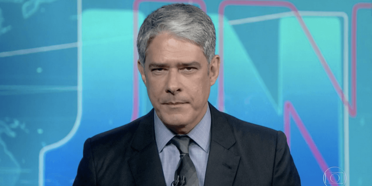 William Bonner é âncora do "Jornal Nacional", da Globo (Reprodução) 