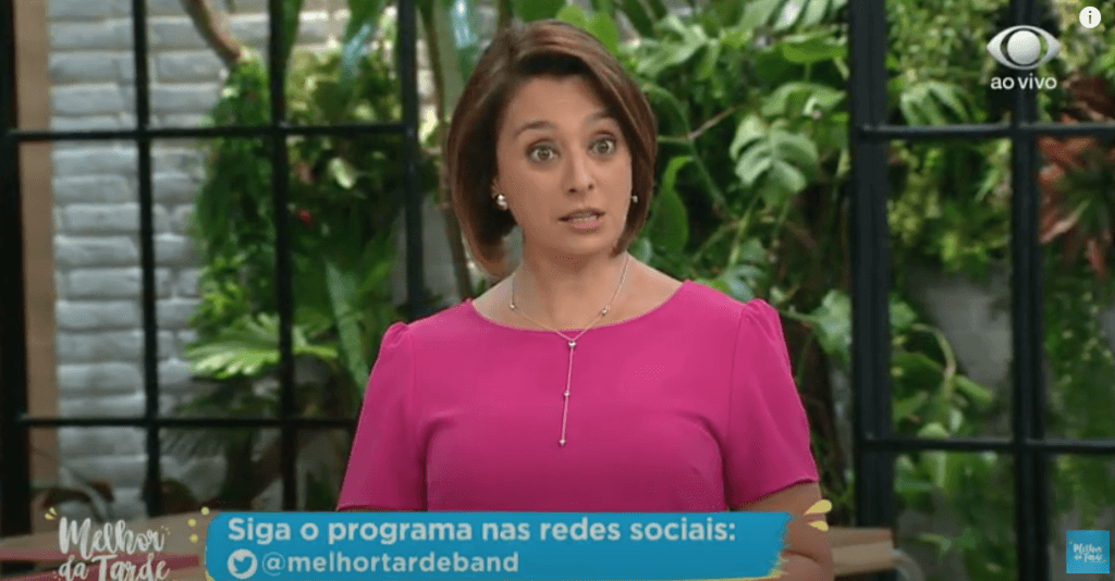 Catia Fonseca abre programa às pressas na Band e estoura com verdade escancarada: "Vou dizer uma coisa para vocês"
