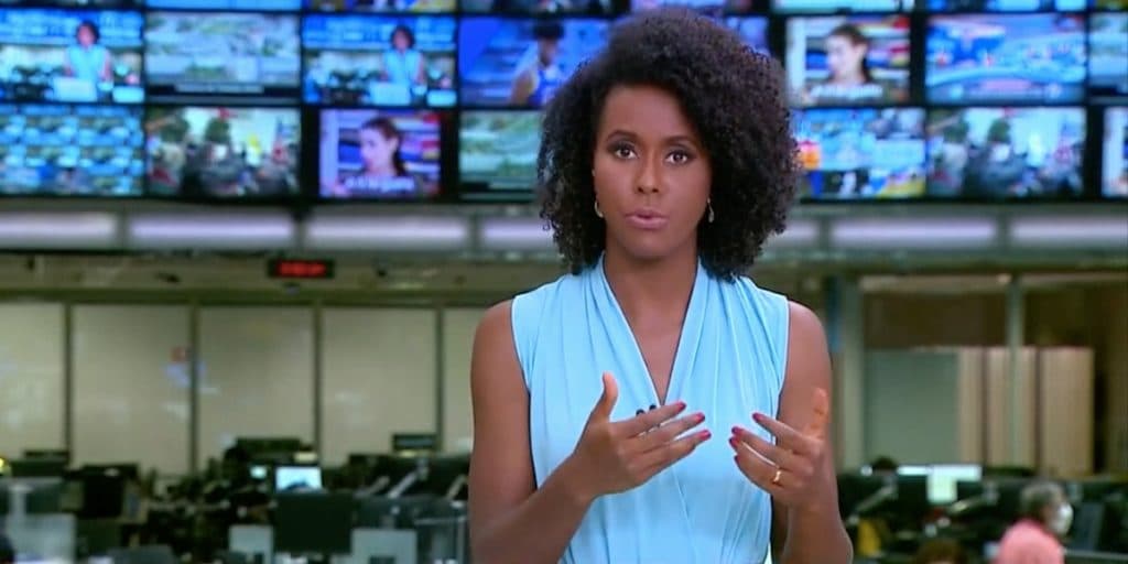 Globo faz comunicado, após Maju Coutinho ter pornô exibido ao vivo no Jornal Hoje, e detona: "Entraram nos telões"