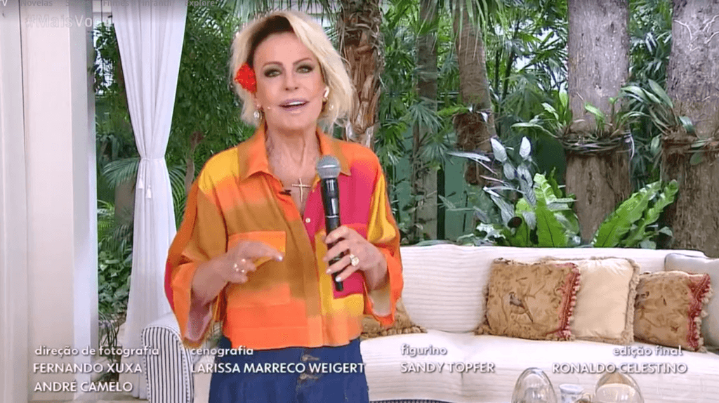 Ana Maria vê a voz indo embora ao vivo, desespera Ana Paula Araújo e é socorrida às pressas pela produção na Globo