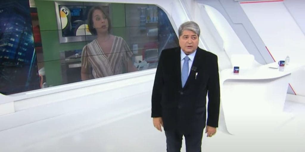 Datena interrompe Catia Fonseca ao vivo na Band, faz declaração absurda e apresentadora rebate: “Deselegante”