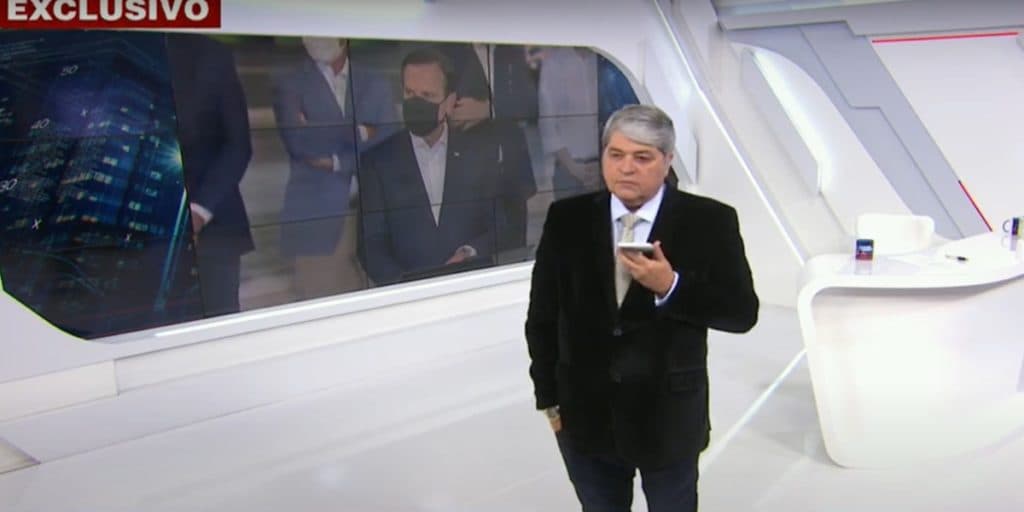 Datena perde as estribeiras ao vivo, detona João Dória na cara e não se segura após flagra comprometedor: "Pancadão"
