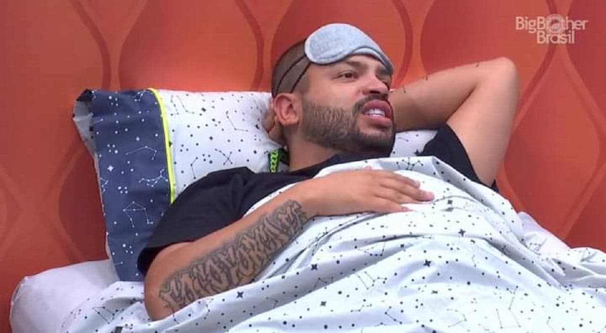 Projota recebeu apelido de Fiuk no BBB21 (Foto: Reprodução) 