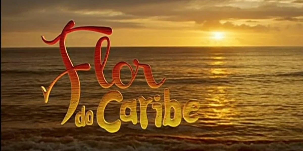 Logo da novela Flor do Caribe (Foto: Reprodução) Logo da novela Flor do Caribe (Foto: Reprodução)