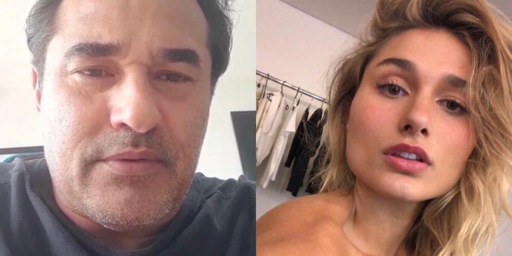Luciano Szafir, processado por Sasha e lutando em hospital, esculhamba em recado: "Desentendimentos''