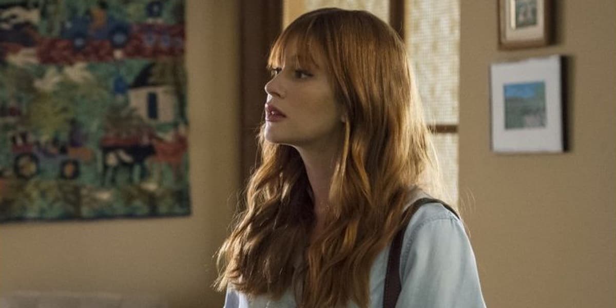 Atriz Marina Ruy Barbosa durante a novela "O Último Guardião" - Foto: Reprodução/Globo Atriz Marina Ruy Barbosa durante a novela "O Último Guardião" - Foto: Reprodução/Globo