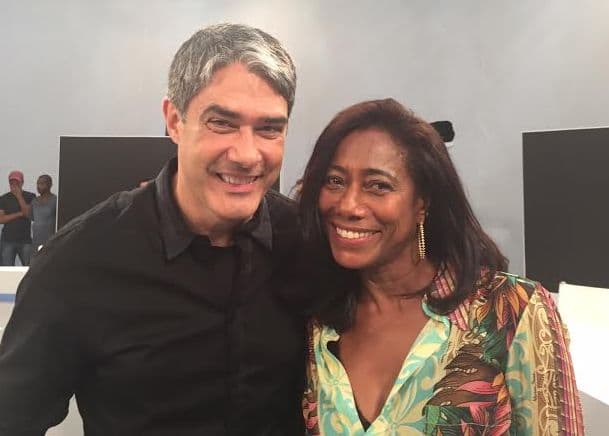 Bonner e Gloria Maria 