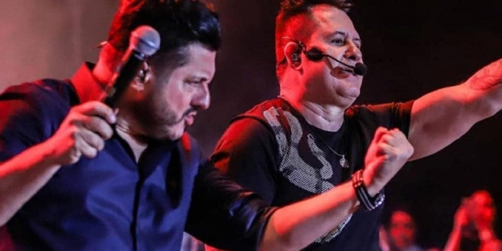 Bruno e Marrone são motivo de confusão em live