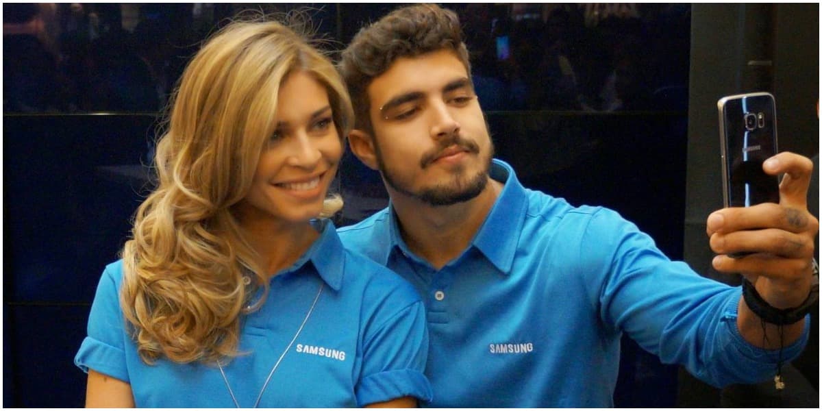 Caio Castro e a namorada, Grazi Massafera - Foto: Reprodução