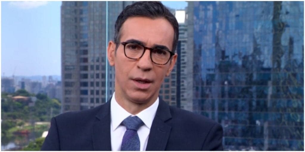 César Tralli é alvo de fake news na internet