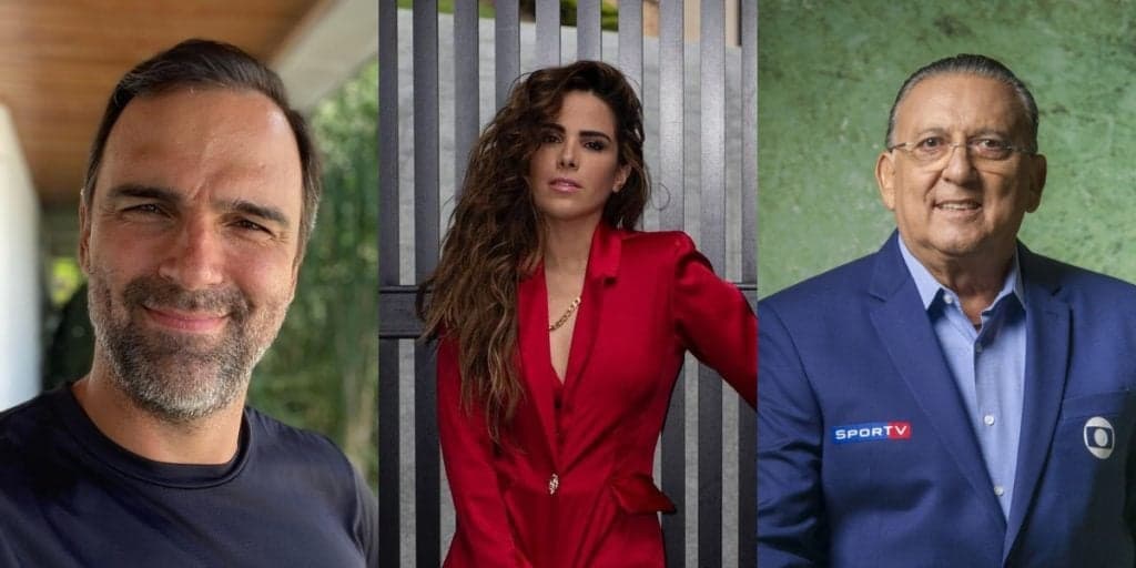 Tadeu Schmidt invade programação da Globo às pressas, Galvão Bueno vira âncora do JN e Wanessa confirma separação