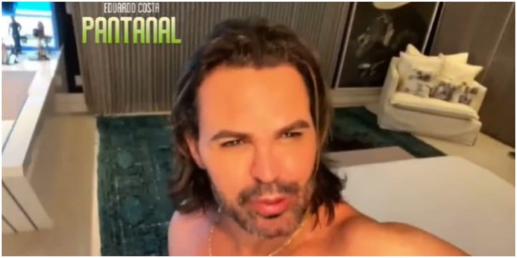 Eduardo Costa abusa de procedimento, fica irreconhecível e deixa público incrédulo: "Tá feio demais"
