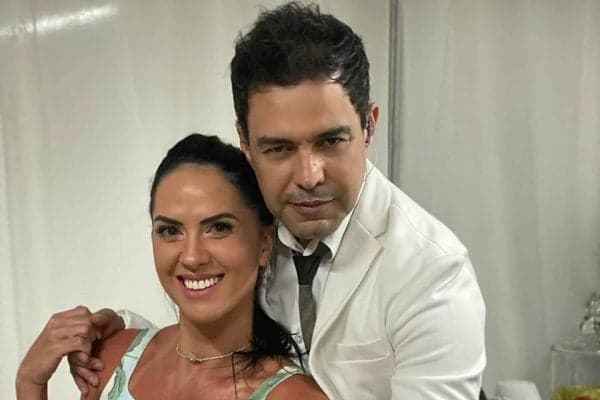 Graciele Lacerda, mulher de Zezé, após confirmar gravidez, surge com os peitos cheios: "Minha pequena"