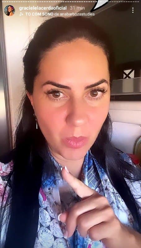 Graciele Lacerda contou que assistiu com Zezé o filme Paixão Obsessiva 