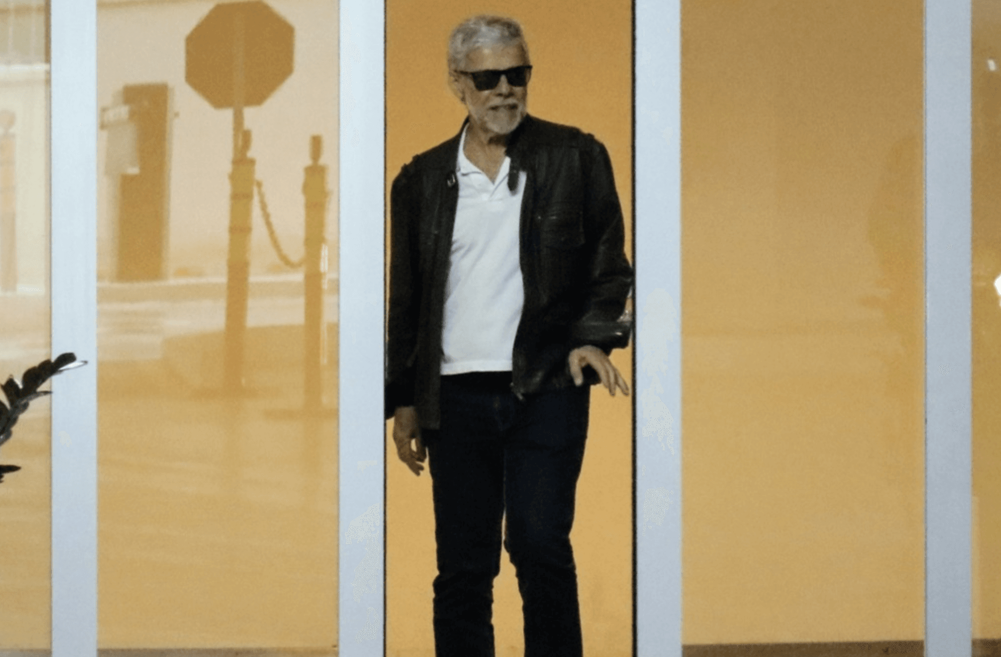 José Mayer nos dias atuais, flagrado em shopping do Rio de Janeiro 
