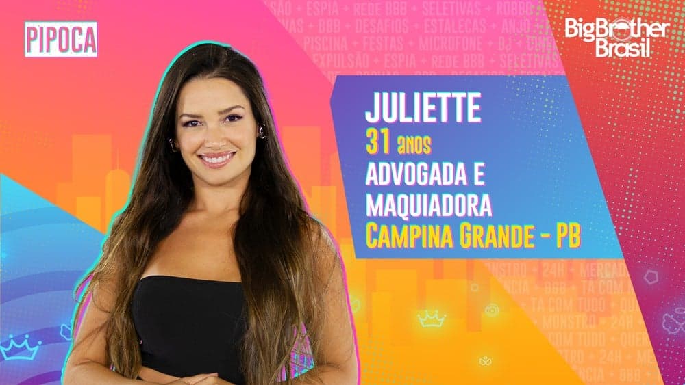 Juliette é um dos nomes do reality show (Foto: Divulgação/TV Globo)