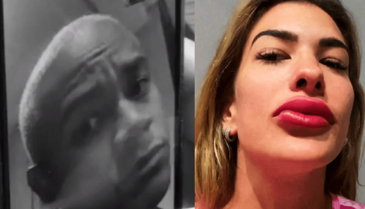Lorena Improta mostrou a reação do amado ao ver seu novo visual (Foto: Reprodução) Leo Santana