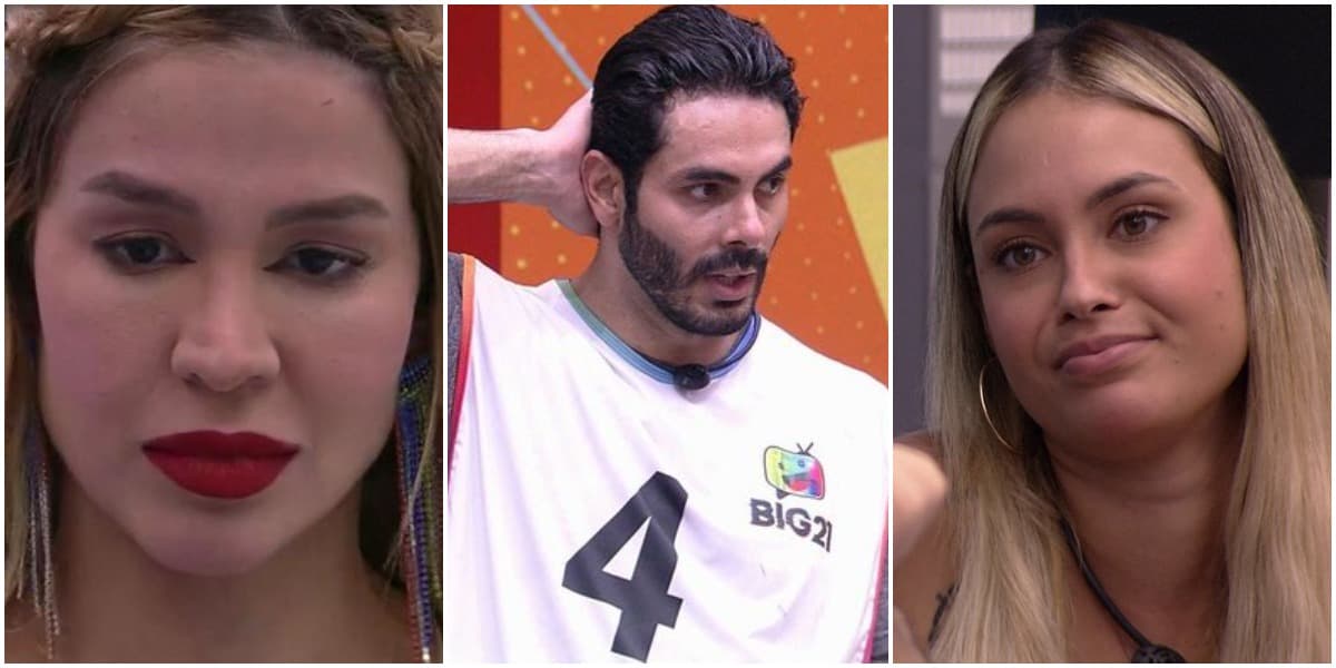 Enquete: Rodolffo, Sarah e Kerline estão no paredão do BBB21 - Foto: Montagem