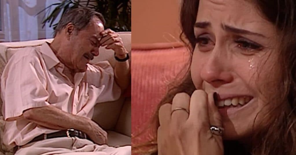Laços de Família: Pais de Capitu não resistem ao baque de descobrir segredo da filha