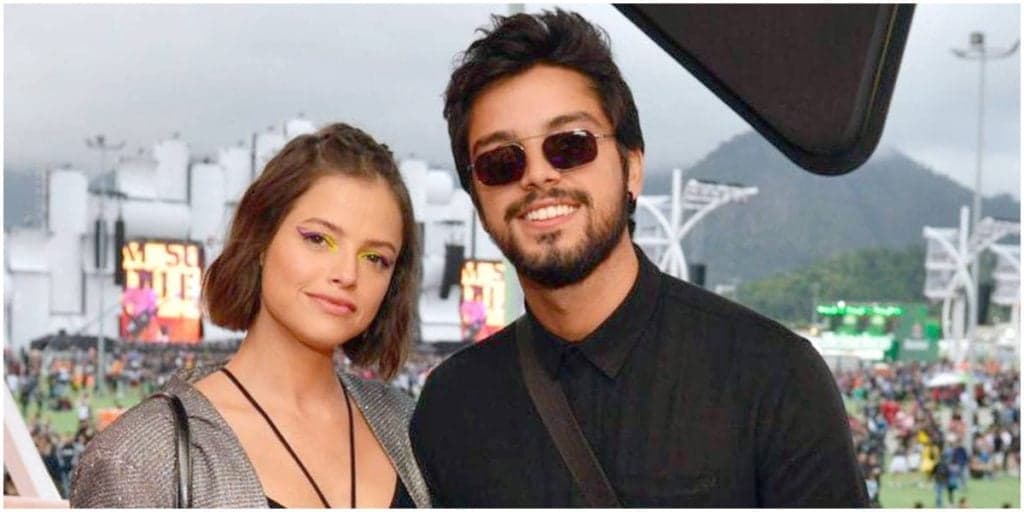 Rodrigo Simas comenta relação com a namorada Agatha Moreira