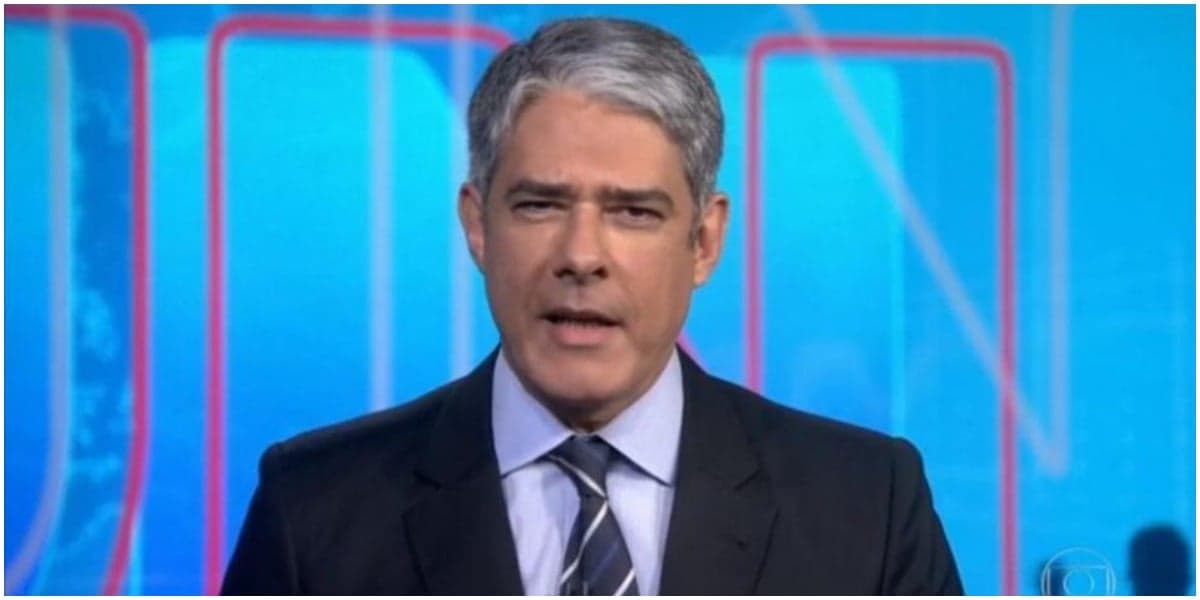 O jornalista William Bonner, do Jornal Nacional - Foto: Reprodução