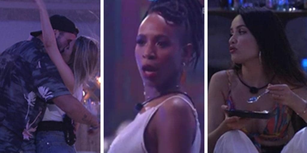 BBB21 tem beijão de Arthur com Carla Diaz, Karol querendo dar voadora em Viih Tube e Juliette criticando Fiuk