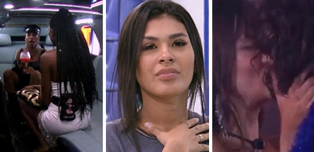 Festa do BBB21 tem Camilla e Karol discutindo, Pocah desmaiando e Fiuk dando selinho em Thais