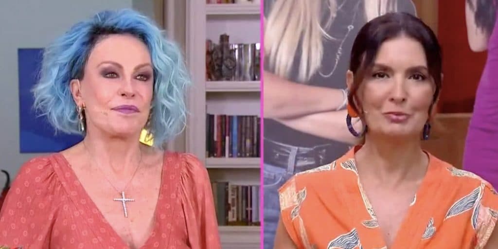 Ana Maria, ao vivo, debocha de Fátima Bernardes na Globo, após barraco, rixa e convidado roubado: "Nós duas"