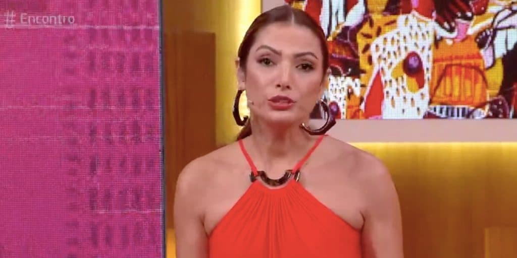 Patricia Poeta interrompe Encontro com notícia urgente, faz estúdio se silenciar e confirma: "A informação é séria"
