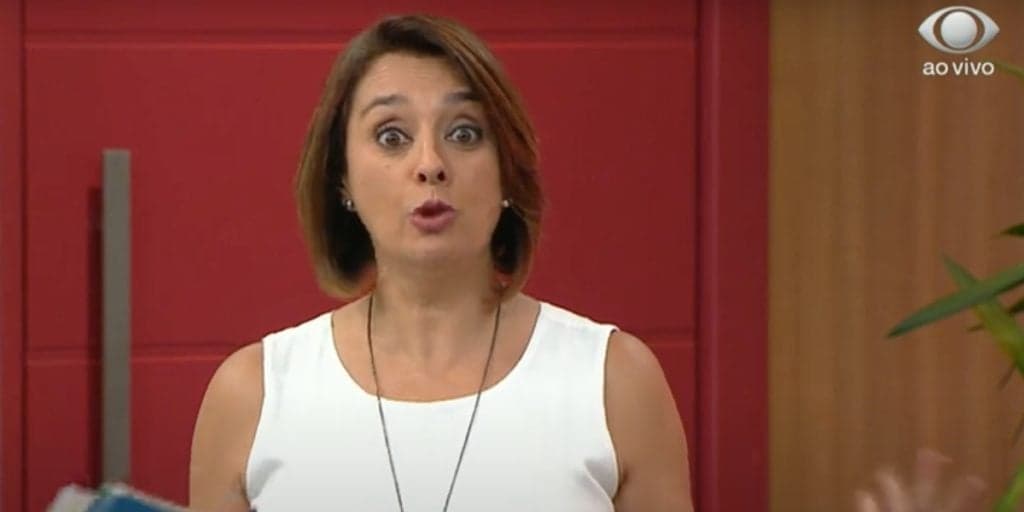 Catia Fonseca, após expor foto falsa na Band, fala da produção ao vivo e detona: "Peço desculpas"