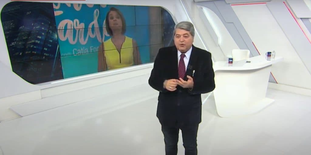 Datena corta Catia Fonseca ao vivo, ignora apresentadora e dá notícia arrebatadora às pressas: "Muito egoísmo"