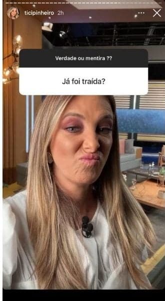 Ticiane Pinheiro assumiu já ter sido traída (Foto: Reprodução / Instagram) Ticiane Pinheiro assumiu já ter sido traída (Foto: Reprodução / Instagram)